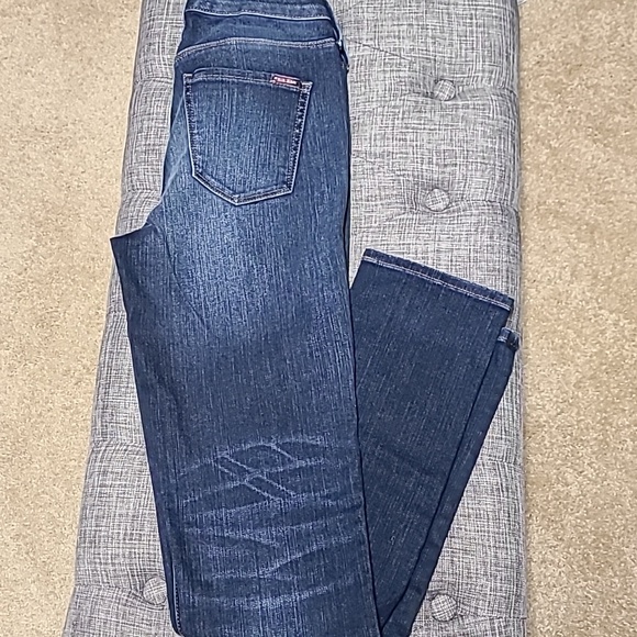 WHBM Mid-rise Slim Jeans NWOT. Size 00L - Picture 4 of 10